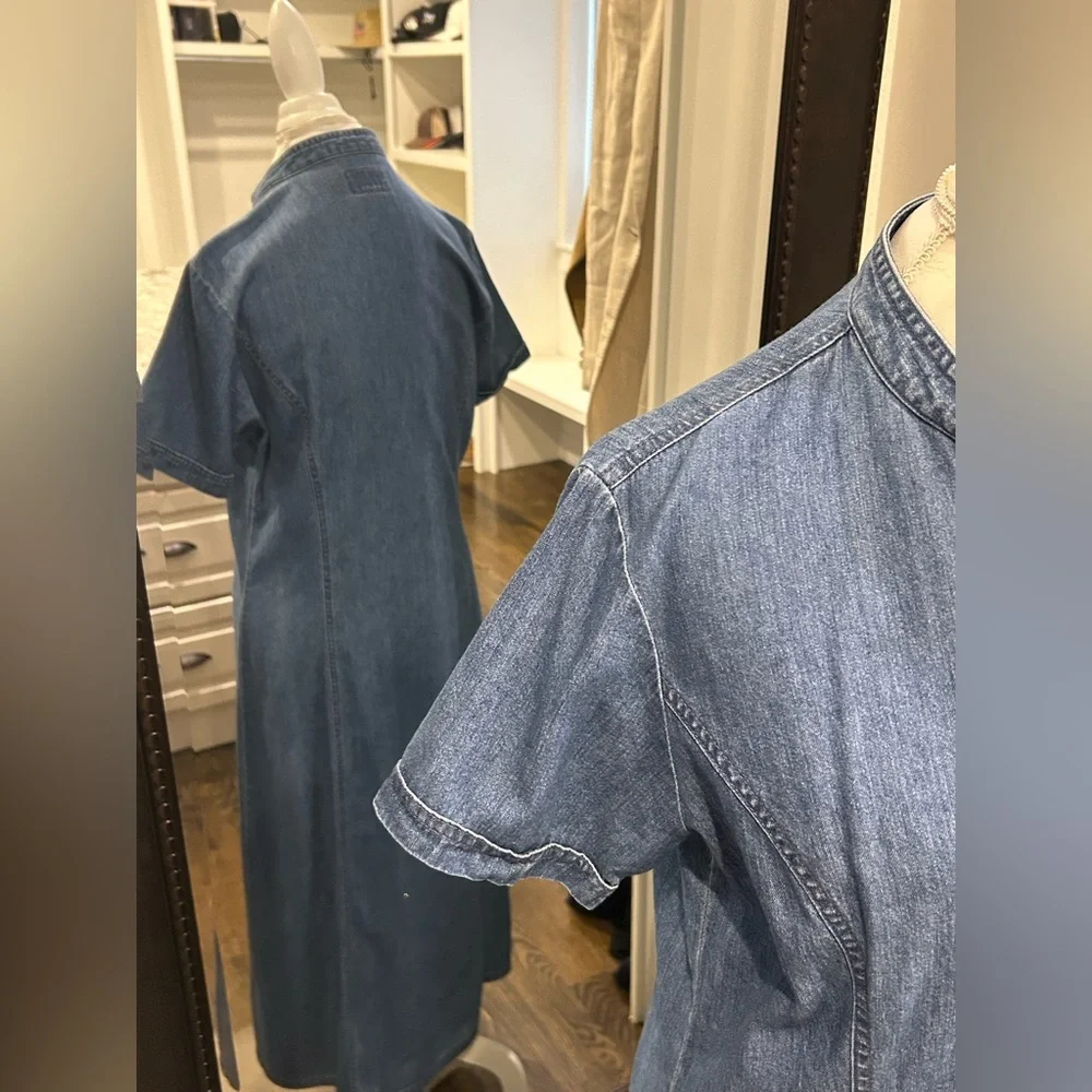 Vintage 90’s Pendleton Denim Maxi Dress - Picture 5 of 14